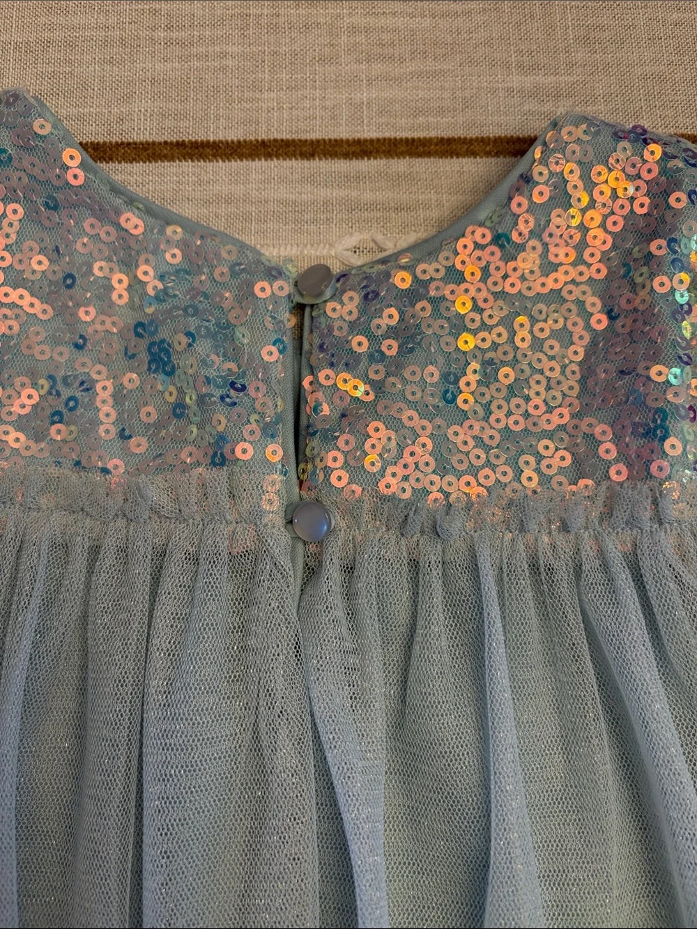 Zunie Girls' Sequin Tulle Party Dress